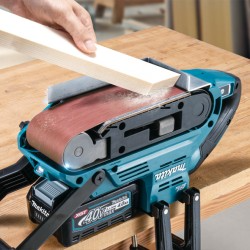 Makita BS001GZ Cordless Belt Sander with Anti-Restart Function 40V 76(3 Makita BS001GZ Cordless Belt Sander with Anti-Restart Function 40V 76(3